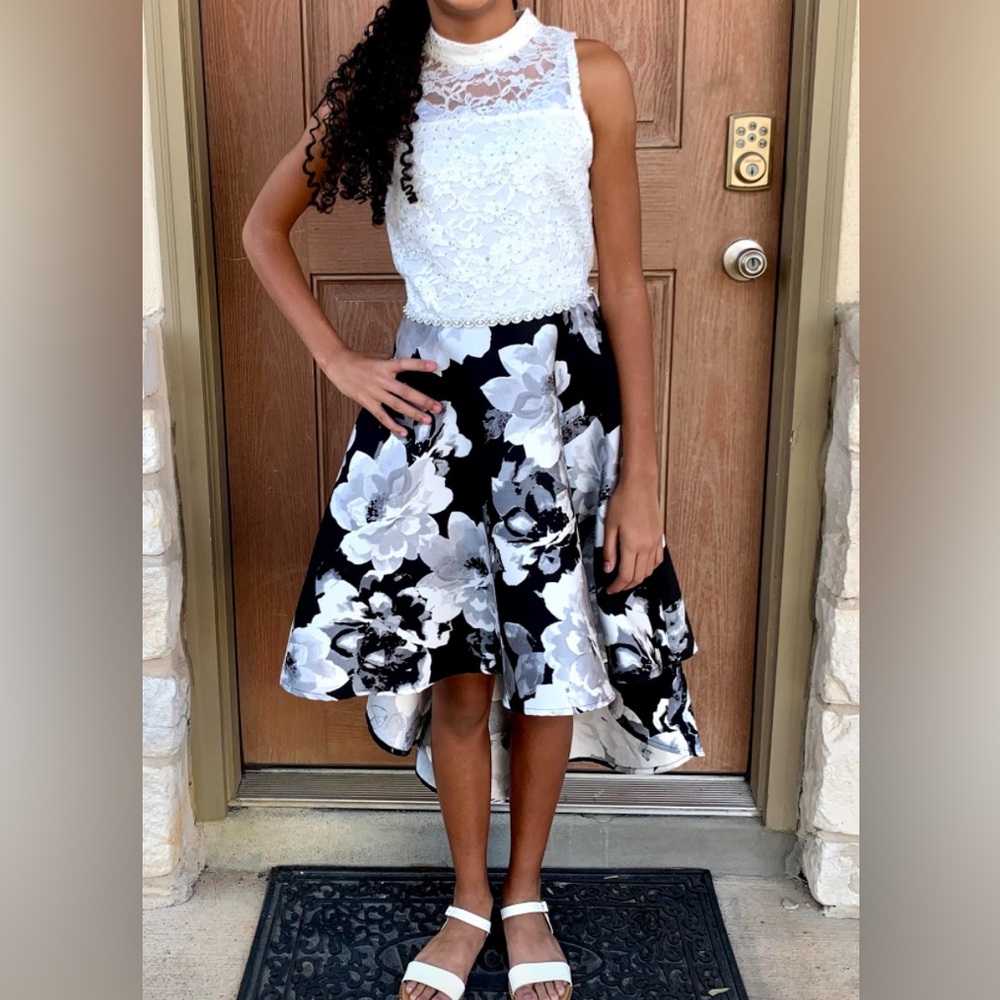 High- Low Girls formal dress